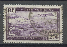 Algérie - Algerien - Algeria Poste Aérienne 1946-47 Y&T N°PA5  - Michel N°F256 (o) - 25f Avion Survolant Alger - Airmail