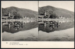 C6535 - TOP Stereo Foto Ansichtskarte - Les Bords De La Moselle - Visionneuses Stéréoscopiques