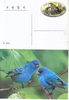 North Korea 2016 White's Thrush Postal Pre-stamped Card - Cuckoos & Turacos