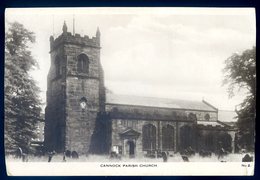 Cpa Angleterre Cannock Parish Church JM18 - Autres & Non Classés