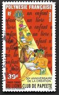 POLYNESIE  1990 -  YT 362 - Lions Club - Oblitéré - Used Stamps