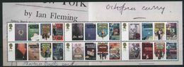 2008 Gran Bretagna, Ian Fleming , Serie Completa Nuova (**) - Unused Stamps