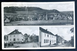 Cpa Allemagne Altenbeken Teilansicht Bahnhofstrasse Ostwallstrasse JM8 - Altenbeken