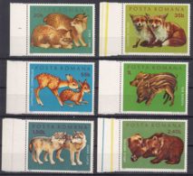 Romania 1972 Animals Mi#3005-3010 Mint Never Hinged - Unused Stamps