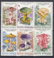 Romania 1986 Mushrooms Mi#4288-4293 Mint Never Hinged - Champignons