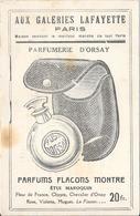 Delcampe - Aux Galeries LAFAYETTE - PARIS Parfumerie D'Orsay - Geschäfte