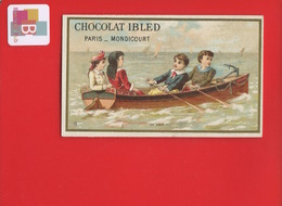 IBLED Chocolat Chromo Minot  Enfant En Mer Promenade En Barque Ancre Marine - Ibled