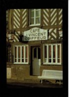 14 - Calvados - BEUVRON En AUGE - Café J. Vincent - Coiffeur - Other & Unclassified