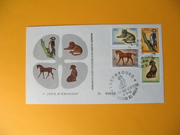 FDC  Luxembourg 1961  Protection Des Animaux - FDC