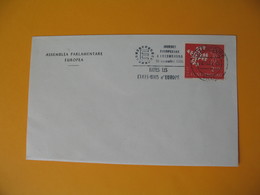 Enveloppe Assemblea Parlamentare Europea  Luxembourg 1961  Europa - Franking Machines (EMA)