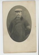 MARCOING - Belle Carte Photo Portrait Homme Avec Brassard écrite En 1920 - Marcoing