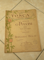 Tosca -(Musique Giacomo Puccini) - Partition (Piano) - Instrumento Di Tecla