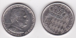 MONACO. 1 FRANC 1982  RAINIER III - 1960-2001 Francos Nuevos