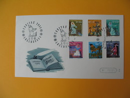 ​​​​​​​FDC Luxembourg 1966  Fables Diverses -  Oeuvres Sociales - FDC