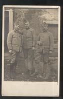 Carte Photo Soldats Du 206ème Régiment  - Non Circulée - Uniformes