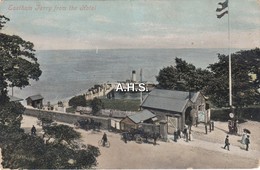 Lancashire; Old Colour Postcard..Eastham Ferry From The Hotel. Birkenhead. C1900 - Liverpool