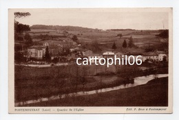 - CPA PONTEMPEYRAT (Craponne-sur-Arzon / 43) - Quartier De L'Eglise - Edition P. Brun - - Craponne Sur Arzon