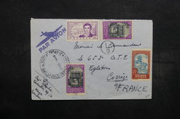 SOUDAN - Enveloppe De Kayes Pour Egletons En 1942 Avec Contrôle Postal , Affranchissement Plaisant - L 32539 - Briefe U. Dokumente