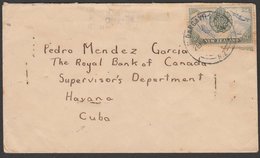 NEW ZEALAND - CUBA HAVANA 1947 COVER SUGAR SLOGAN - Briefe U. Dokumente