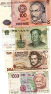 Lot De 4 Billets - 1000 Lire Italie - Zwanzig Schilling Autriche - 1 Yuan Chine - 100 Intis Pérou - - Lots & Kiloware - Banknotes