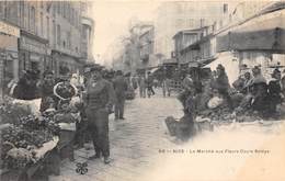 06-NICE- LE MARCHE AUX FLEURS COURS SALEYA - Markets, Festivals