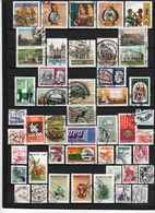 47 TIMBRES BRESIL OBLITERES DE 1976 à 1978-1980-1981  Cote : 20,35 € - Used Stamps