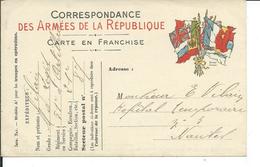 Croix De Vie-Carte Militaire Envoyée Par Aimé Vilain Du 51° Regiment En 1916 - Saint Gilles Croix De Vie