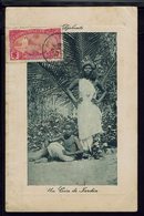 Cote Des Somalis - 1911 - Timbre N° 71 Sur CPA "Djibouti - Un Coin De Jardin" Correspondance Vers Seix (Fr) - Storia Postale