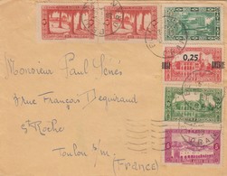 ALGERIE  - LETTRE ORAN 23.3.1939 POUR TOULONS/MER FRANCE   /1 - Cartas & Documentos