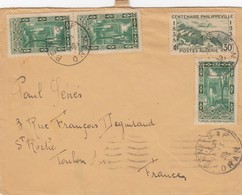 ALGERIE  - LETTRE ORAN 17.3.1939 POUR TOULON S/MER FRANCE   /1 - Cartas & Documentos