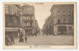 42 Loire - Roanne Rue Jean Jaurès Pharmacie Pub Buvez Vittel...1936 - Roanne