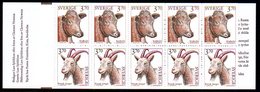 SWEDEN 1995 Domestic Animals Booklet MNH / **.  Michel MH199 - 1981-..