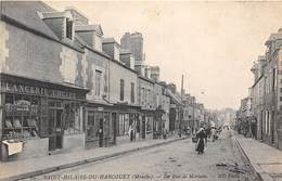 50-SAINT-HILAIRE-DU-HARCOUET- LA RUE DE MORTAIN - Saint Hilaire Du Harcouet