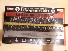 Poster STADE TOULOUSAIN 20eme BRENNUS - Rugby