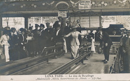 Bowling à Luna Park Mlle Maida Record Woman Envoi Et Taxée à Isdes Loiret Chateau Sainte Claire - Boliche