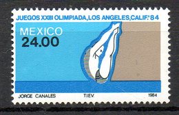 MEXIQUE. N°1049 De 1984 (neuf Sans Charnière : MNH). Plongeon. - Salto De Trampolin