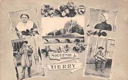 Berry Scène Ou Types Ou Au Pays    36        Un Souvenir De. 4 Minivues         (voir Scan) - Altri & Non Classificati