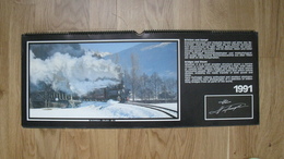 Kalender-Eisenbahn - Grand Format : 1991-00