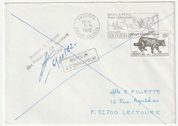 LETTRE - ANDORRE - Le 05/11/1982 Avec Retour à L'envoyeur - Lettres & Documents