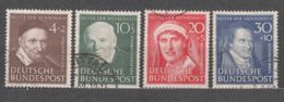 Germany 1951 Mi#143-146 Used - Used Stamps