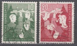 Germany 1952 Mi#153-154 Used - Used Stamps