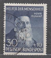 Germany 1952 Henri Dunant Mi#159 Used - Oblitérés