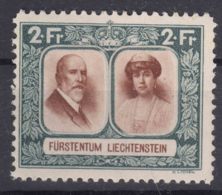 Liechtenstein 1930 Mi#107 B - Perforation 11 1/2, Mint Hinged - Unused Stamps
