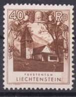 Liechtenstein 1930 Mi#101 C - Perforation 11 1/2 : 10 1/2, Mint Hinged - Ongebruikt