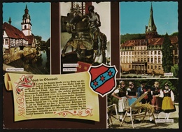 Erbach I. Odenwald  -  Schloß  - Mehrbild-Ansichtskarte Ca.1970    (11140) - Erbach