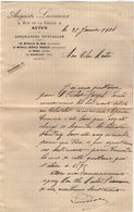 VP15.254 - Lettre - Assurances Mutuelles - Auguste LUSSIAUX à AUTUN - Bank En Verzekering