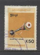 Myanmar 1999, Minr 347, Music, Vfu. Cv 36 Euro - Myanmar (Burma 1948-...)