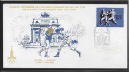 Thème Jeux Olympiques - Moscou 1980 - Russie Document - Zomer 1980: Moskou