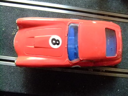 SCALEXTRIC Tri-Ang FERRARI 250 GT BERLINETTA MM / C 69 Rojo N 8 Con Caja Repro - Schaal 1:32