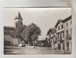 CPSM AINHOA (Pyrénées Atlantiques) - L'Eglise Et Le Fronton - Ainhoa